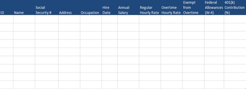 Headcount Monthly Excel Sheet / Download Employee Attendance Sheet Excel Template Exceldatapro