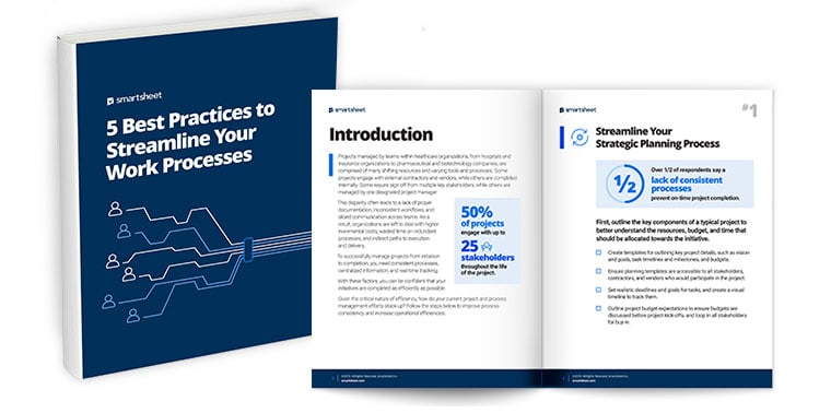 Consistent Processes Checklist | Smartsheet