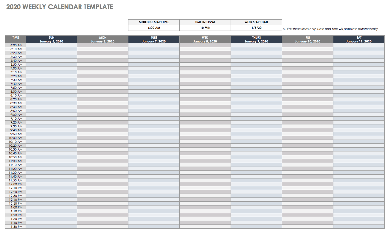 Free Google Calendar Templates