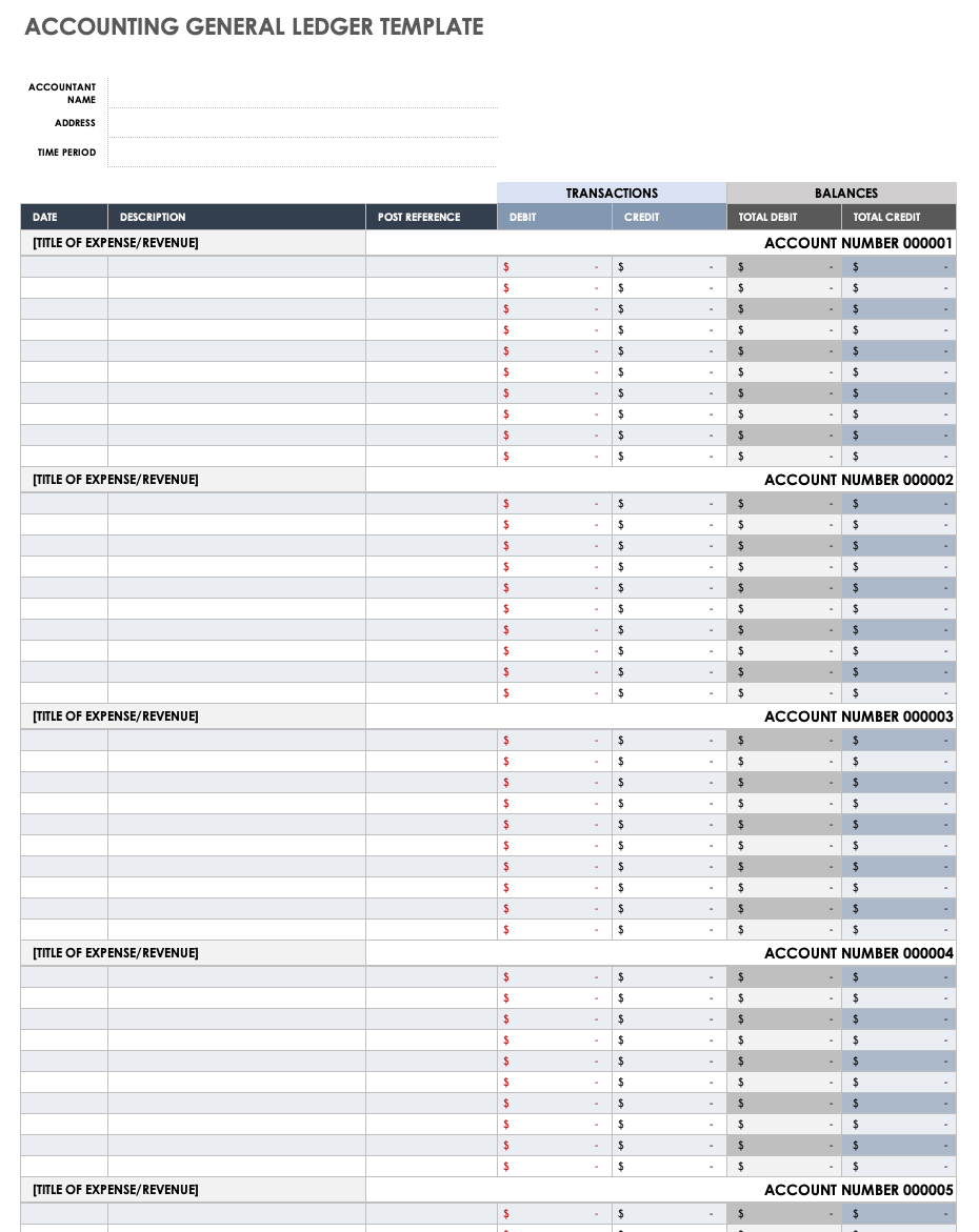 Simple Ledger Example