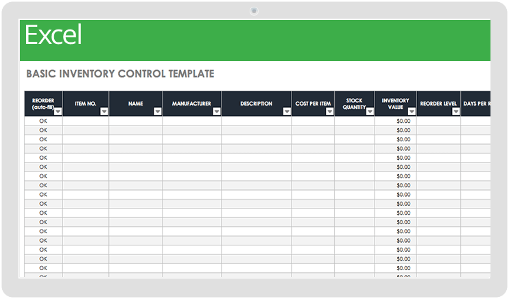 excel presentation templates free