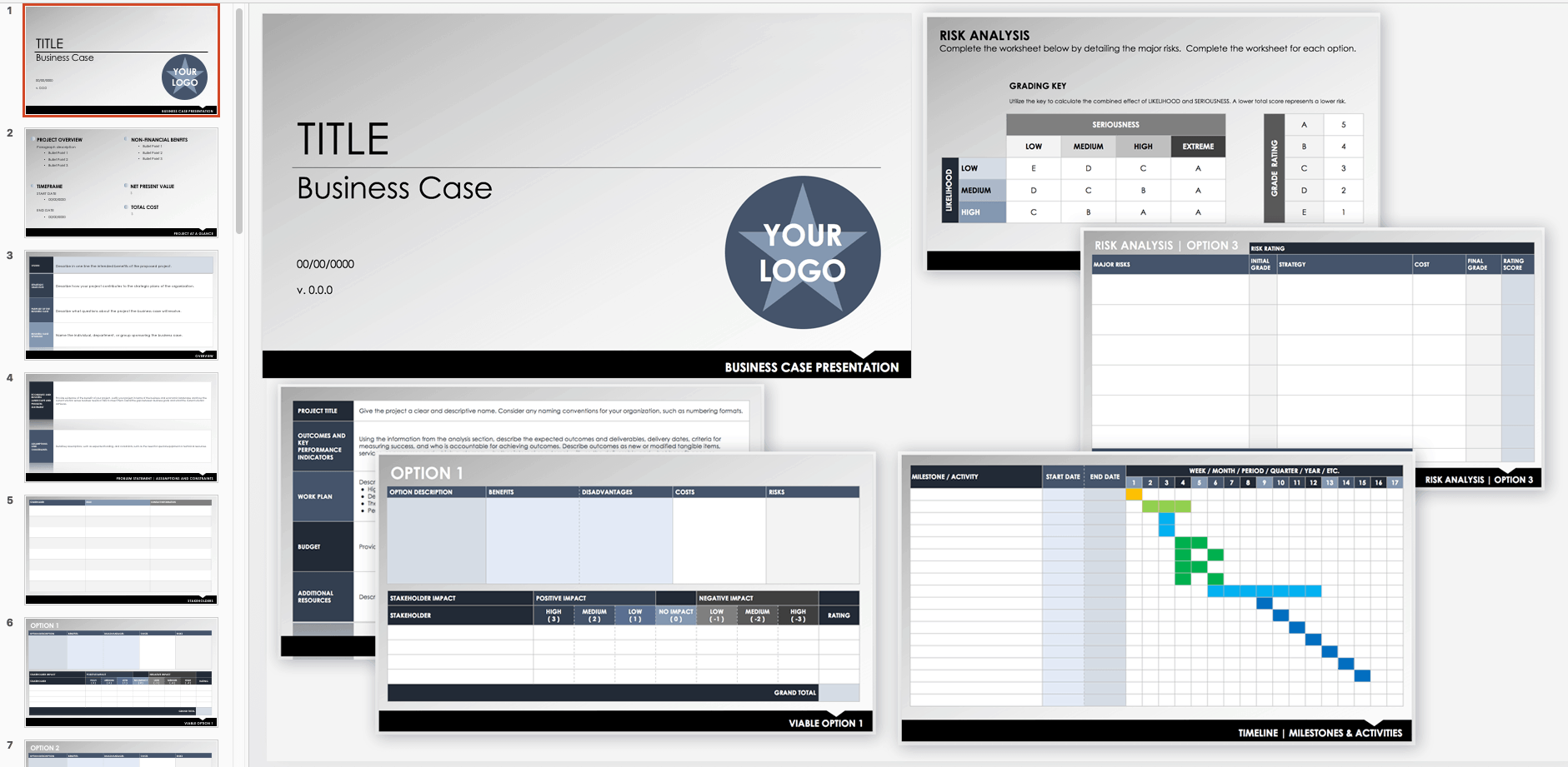 Free Powerpoint Gantt Chart Templates Smartsheet