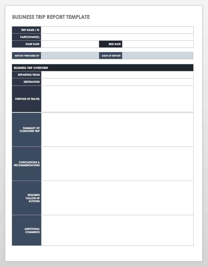 Travel Agency Itinerary Template from www.smartsheet.com