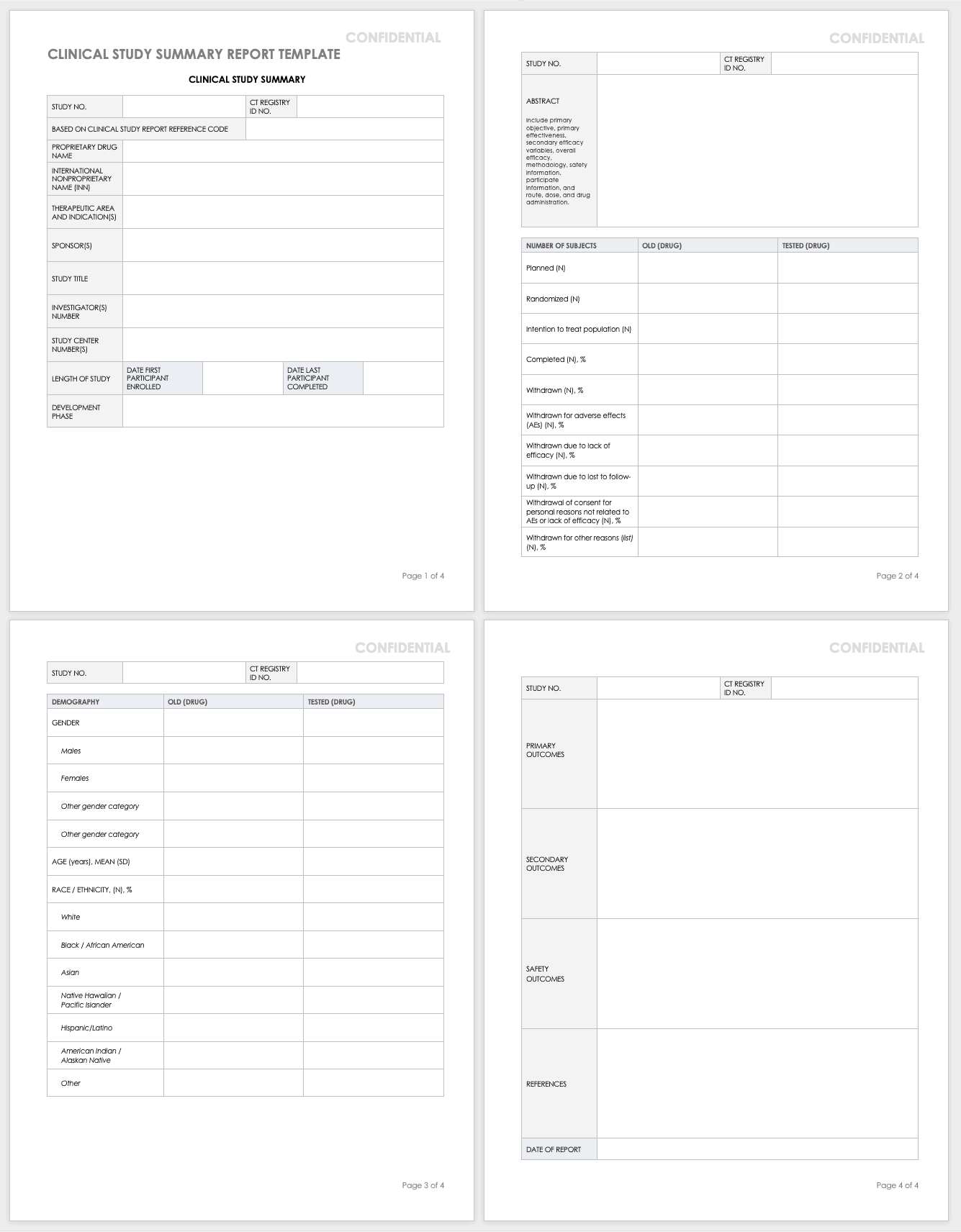 clinical-trial-report-template