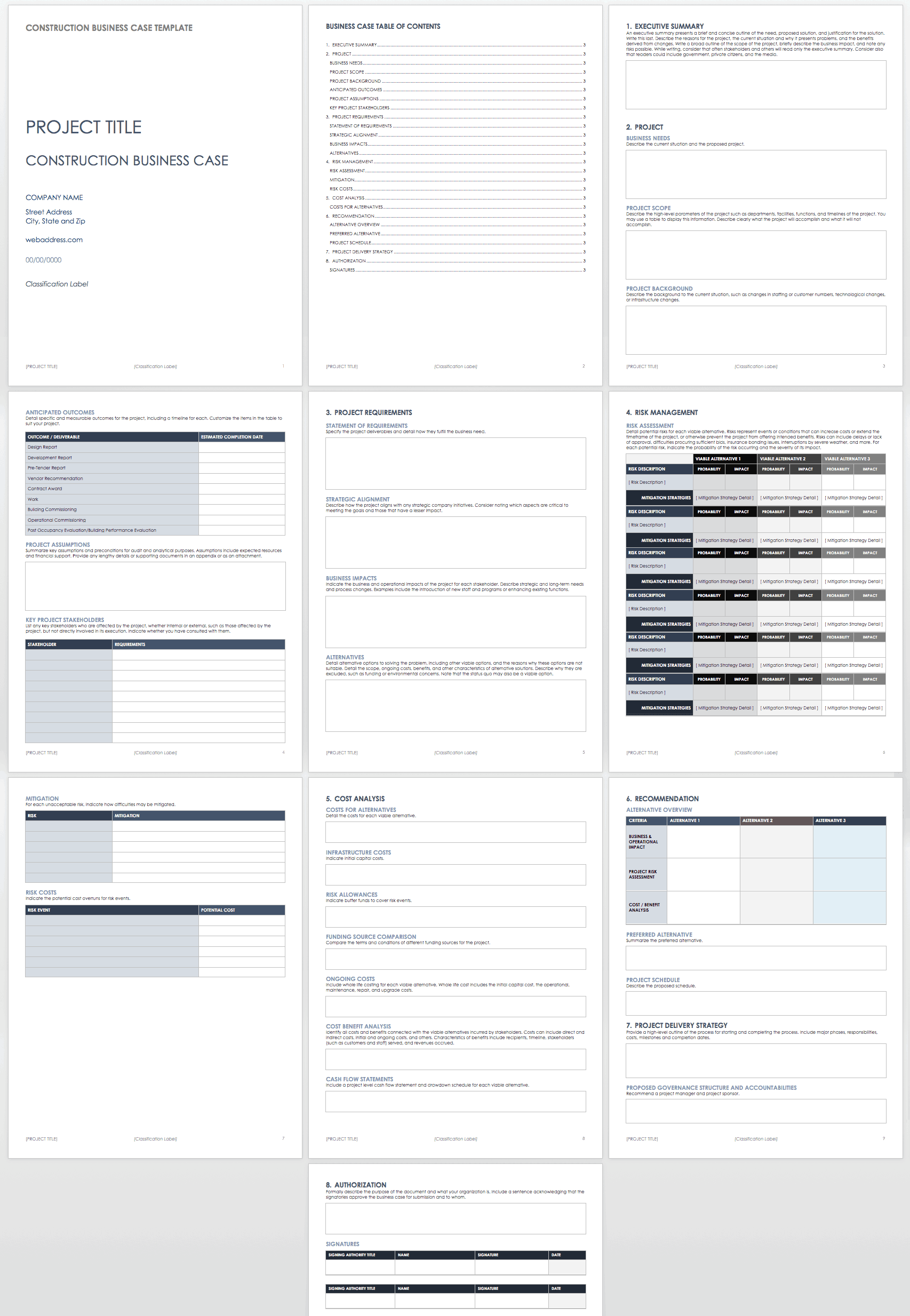 Use Case Description Template Word