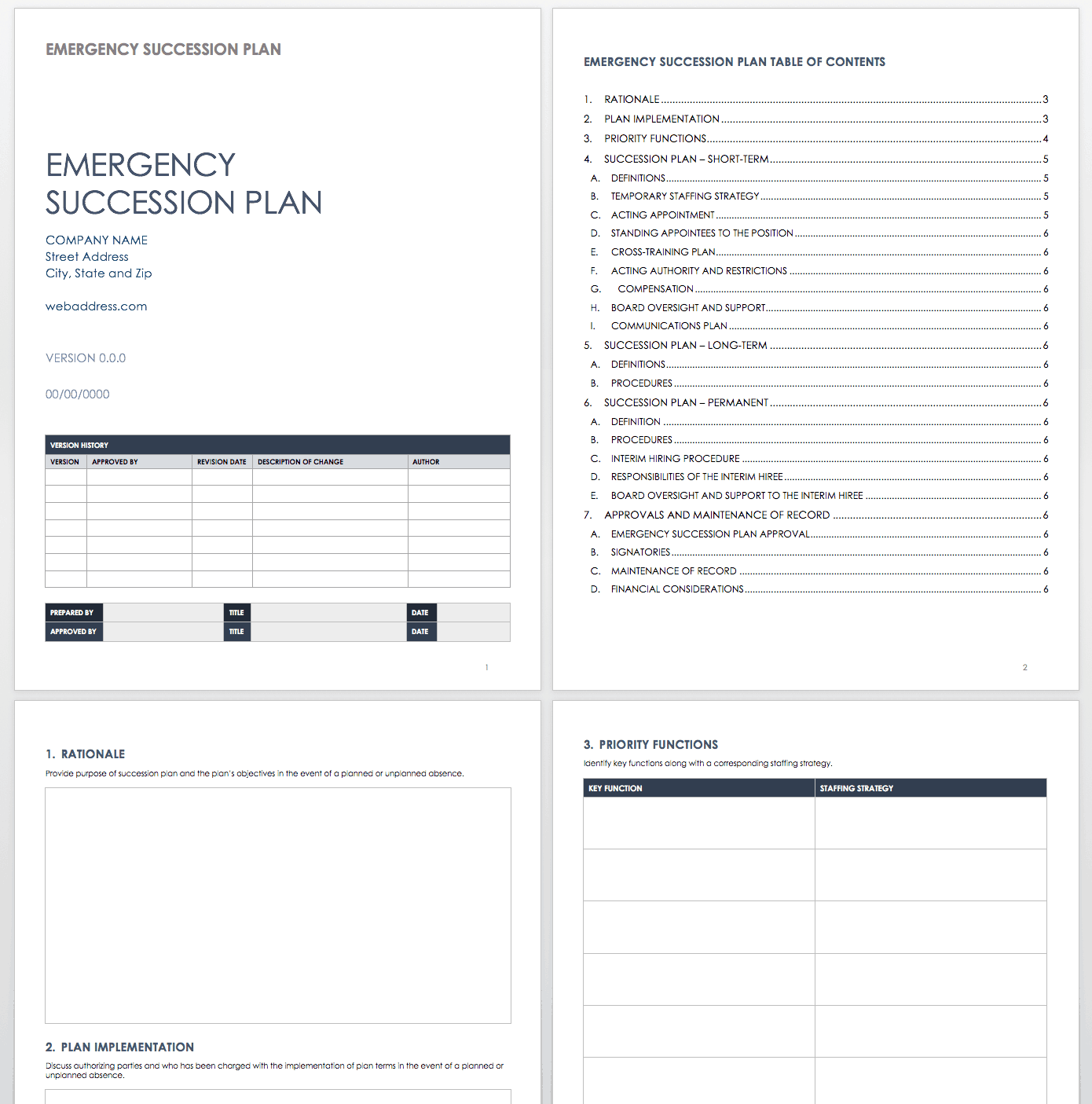 Retirement Plan Template from www.smartsheet.com