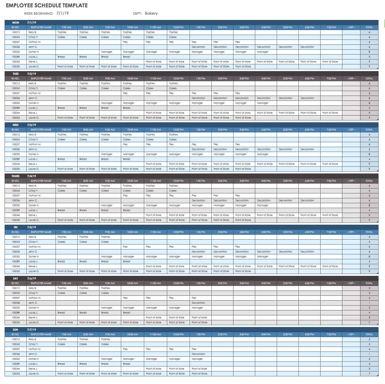 Shift Schedule Template For Excel from www.smartsheet.com