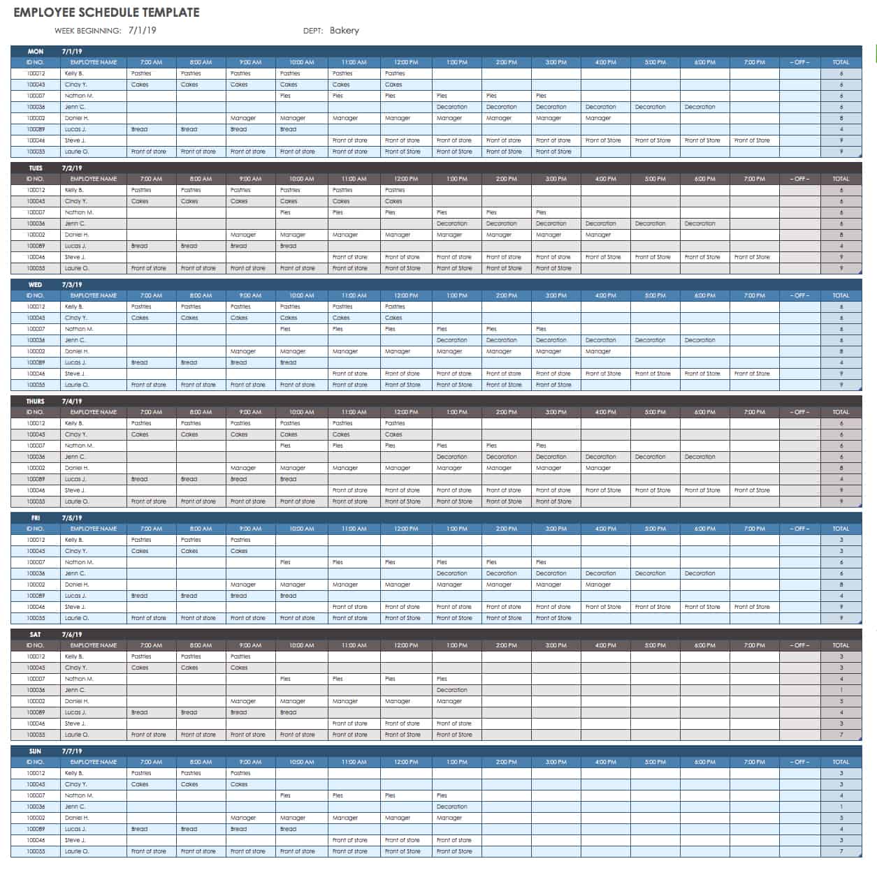 Free Monthly Employee Schedule Template from www.smartsheet.com