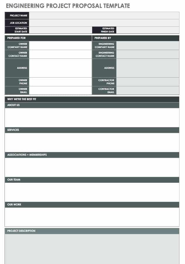 17 Free Project Proposal Templates + Tips Smartsheet