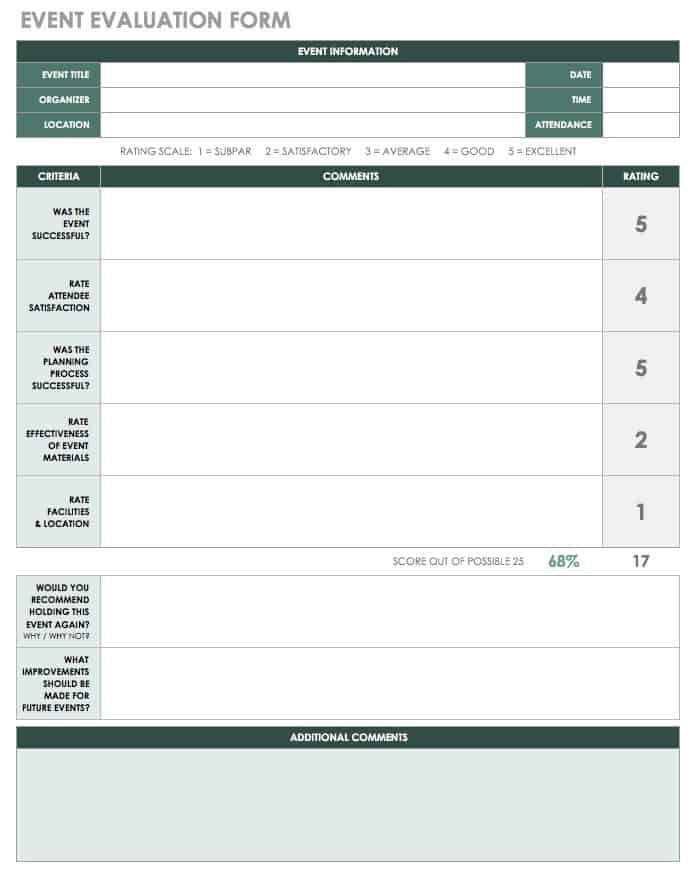 Event Run Of Show Template Excel