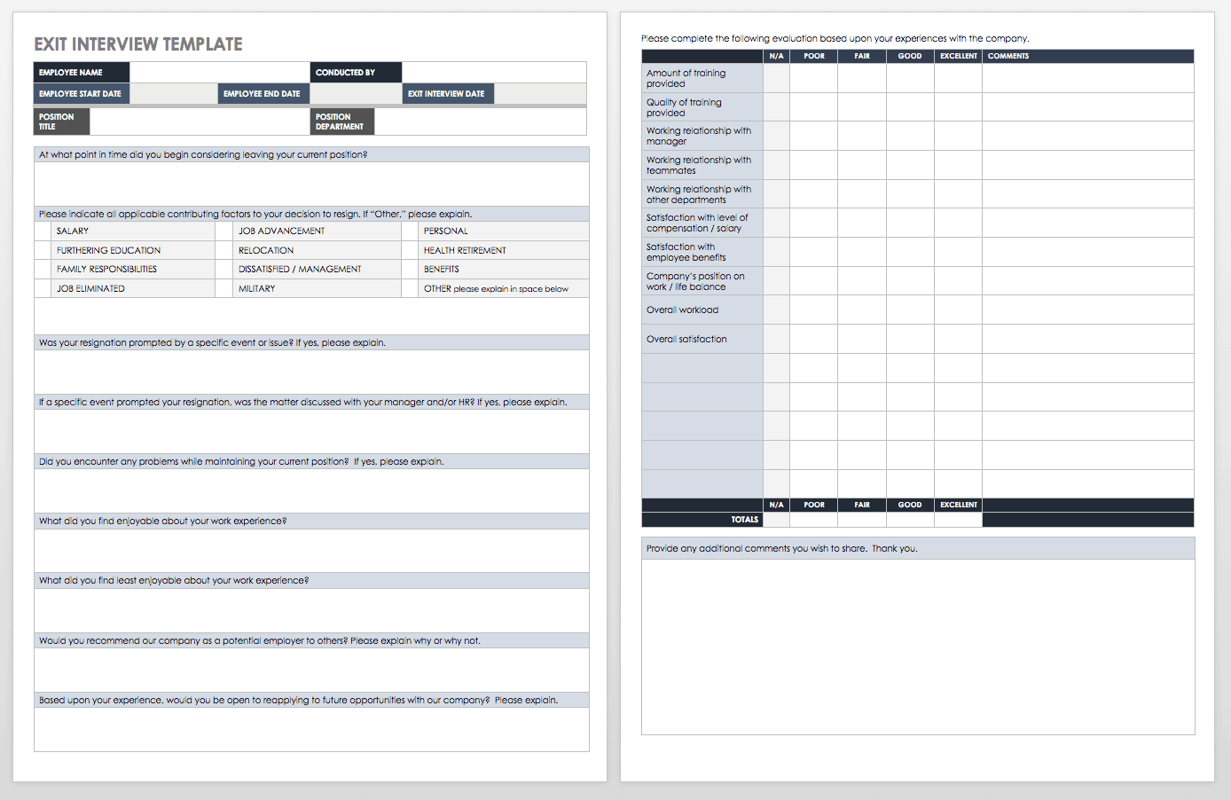 Free Interview Templates and Scorecards  Smartsheet Within Interview Notes Template