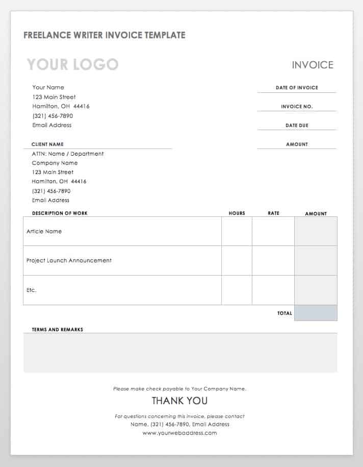 16+ Sample Invoice Template Doc Background