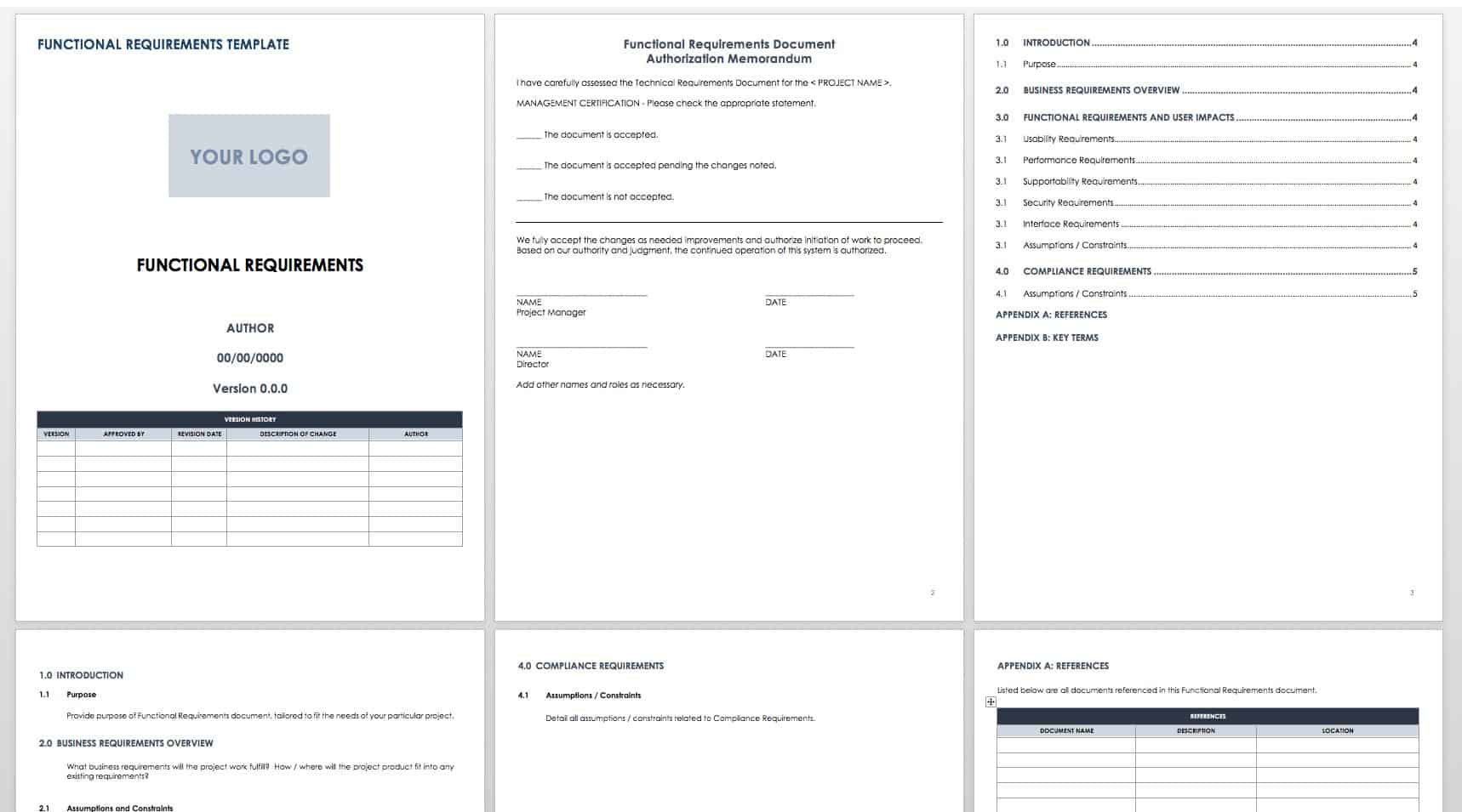 Food Product Spec Sheet Template from www.smartsheet.com