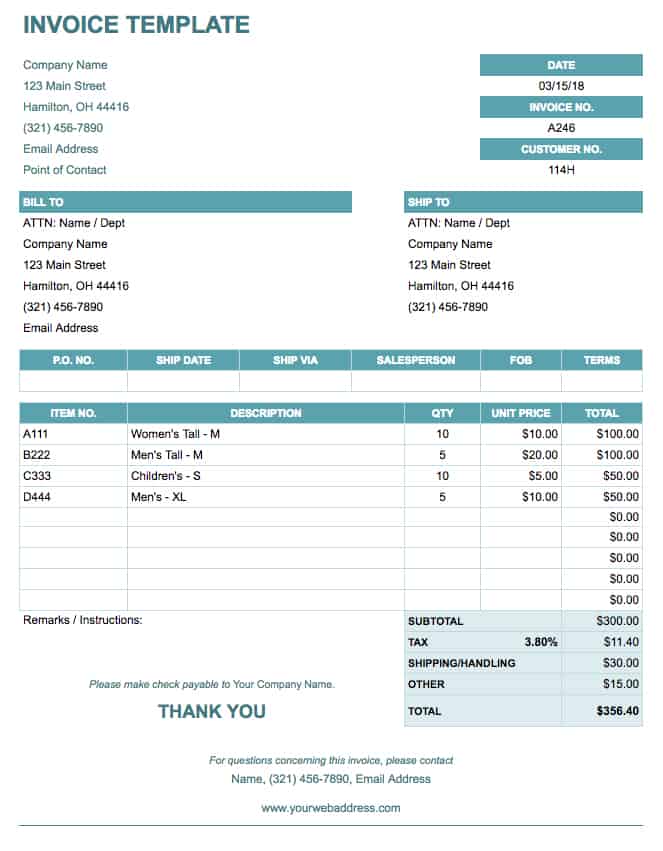 free-google-docs-invoice-templates-smartsheet