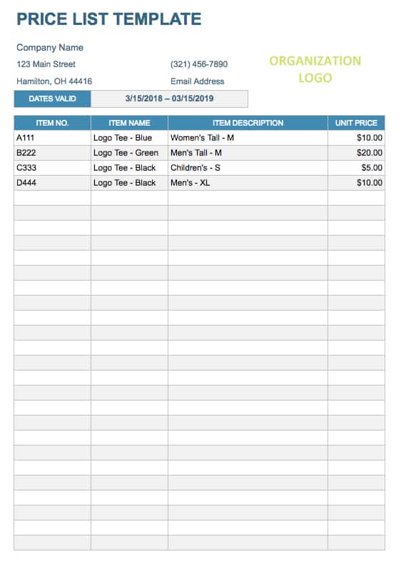 Download Invoice Template Google Docs Zoom Images