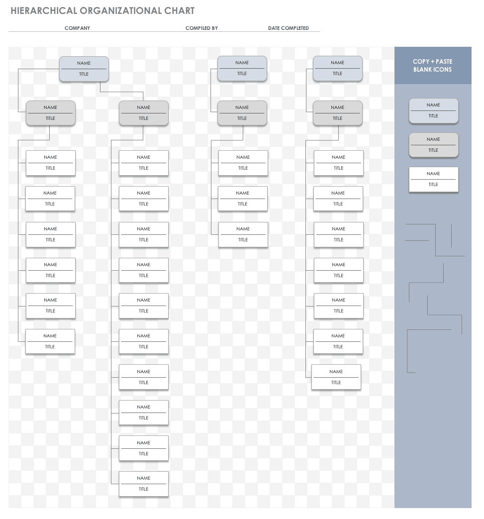 Free Template For Organizational Chart With Microsoft Word