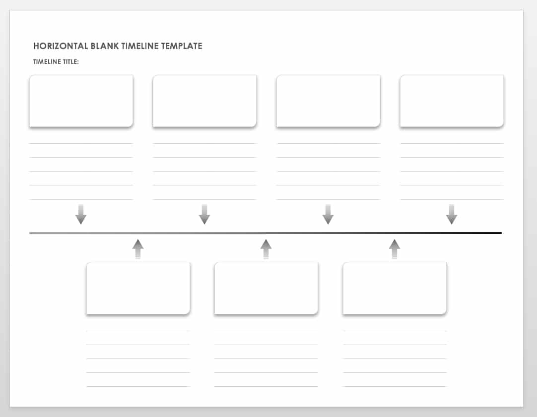 Free Printable Timeline Template