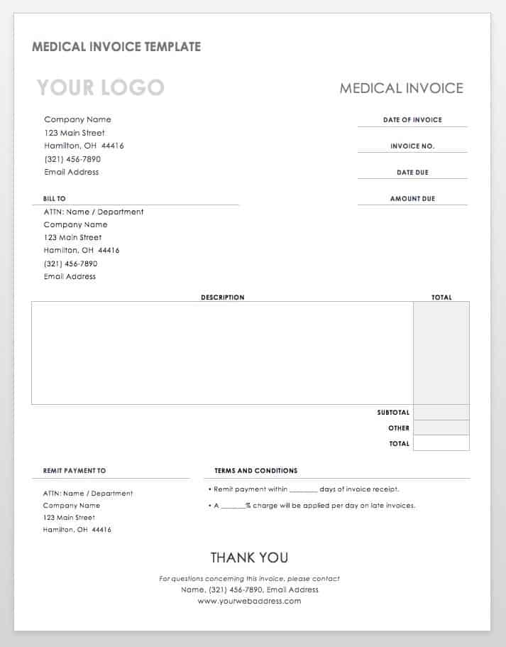 Microsoft Word Receipt Template