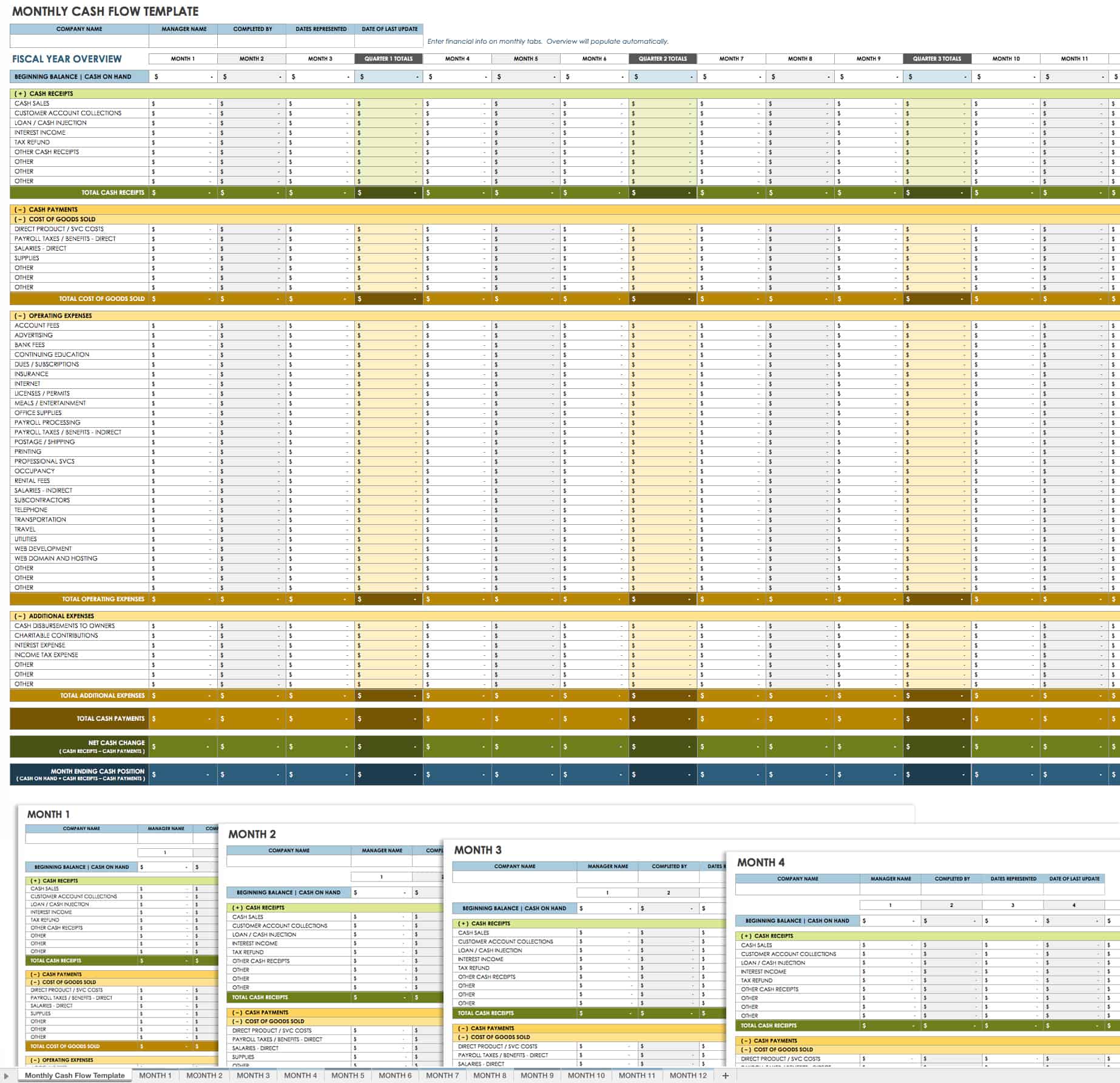 Free Income Statement Template Download - Wise