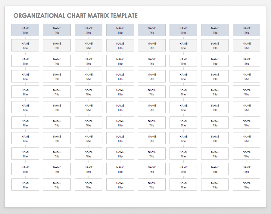 Free Organizational Chart