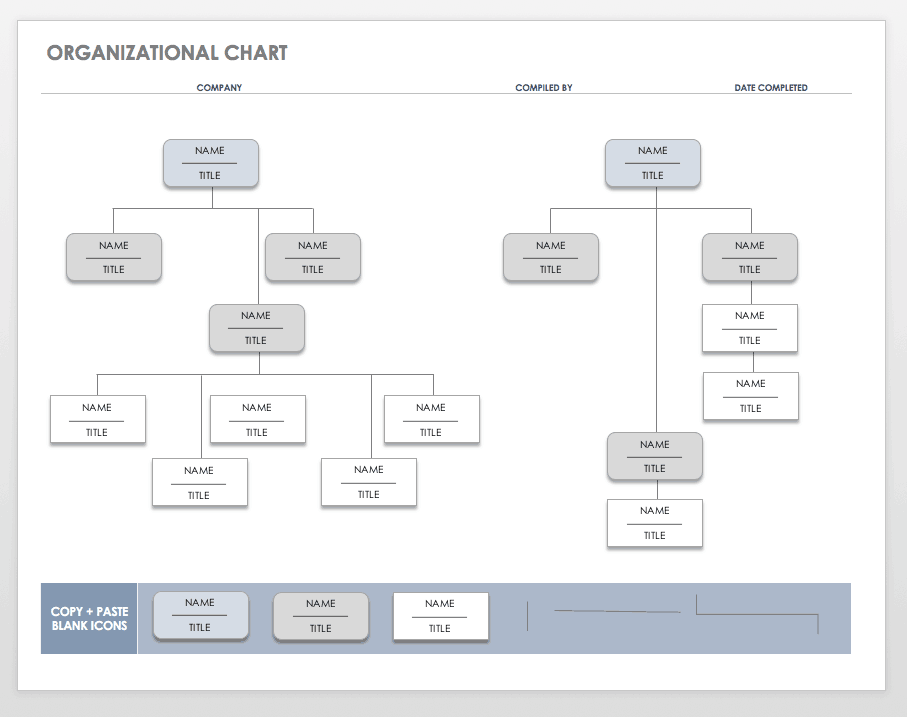 20 Organizational Chart Templates Examples Excel Word Pdf Examples Vrogue