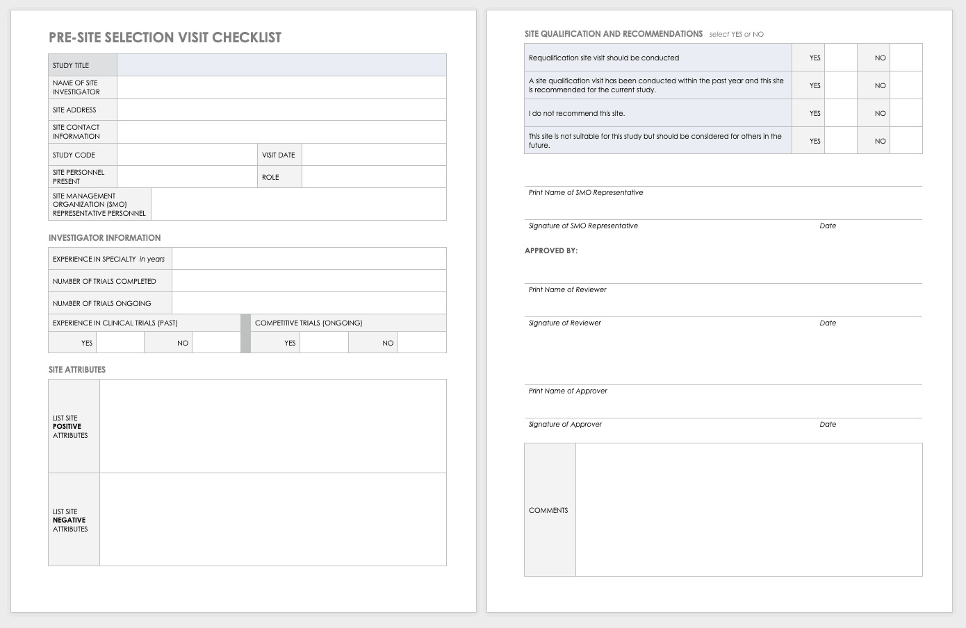 Gantt Chart Example Clinical Trial