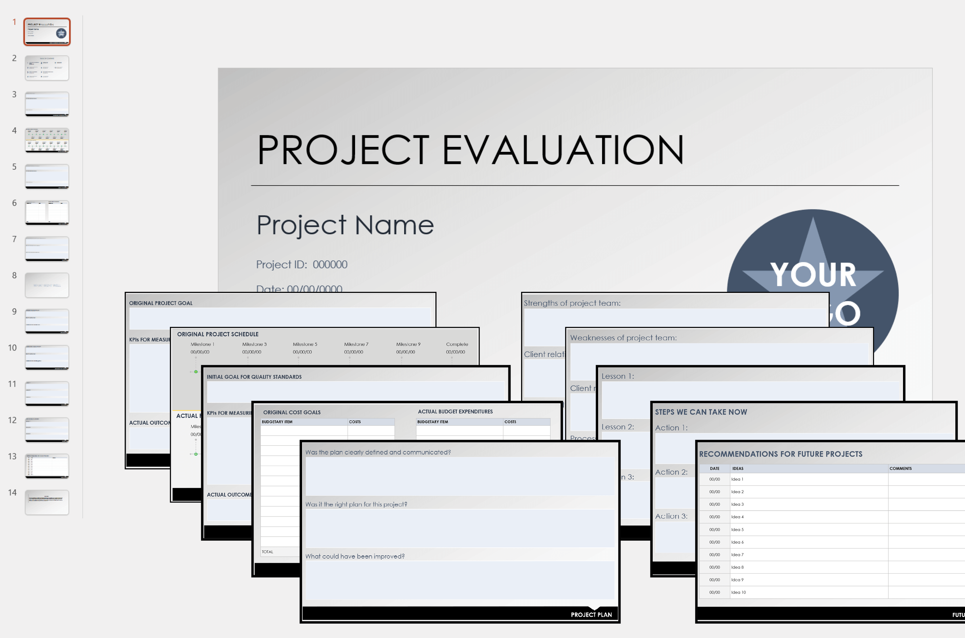 Project Evaluation Presentation Template
