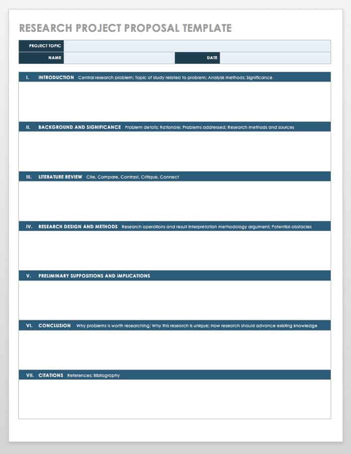 Word Template Proposal from www.smartsheet.com