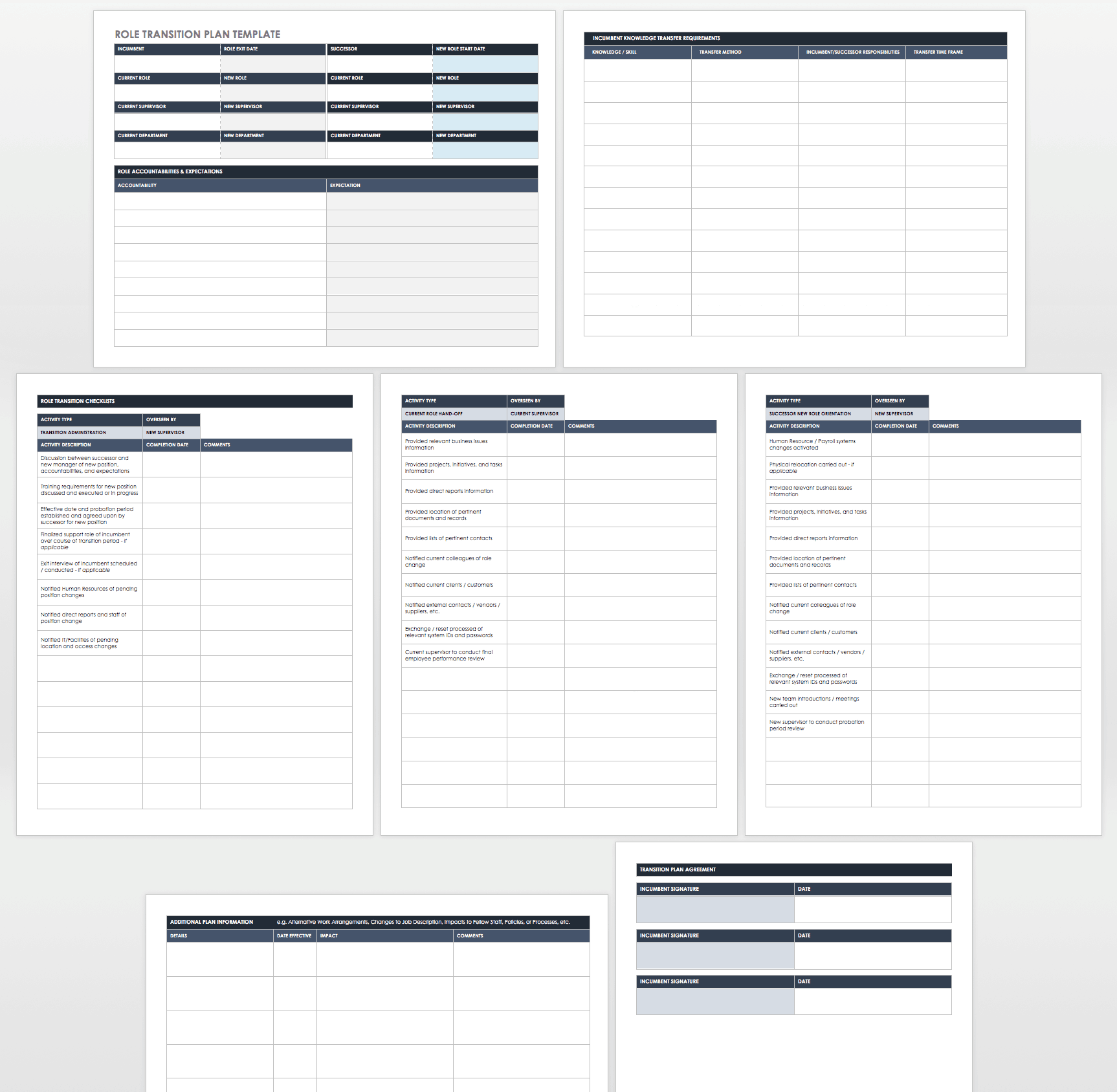 Leadership Transition Plan Template from www.smartsheet.com