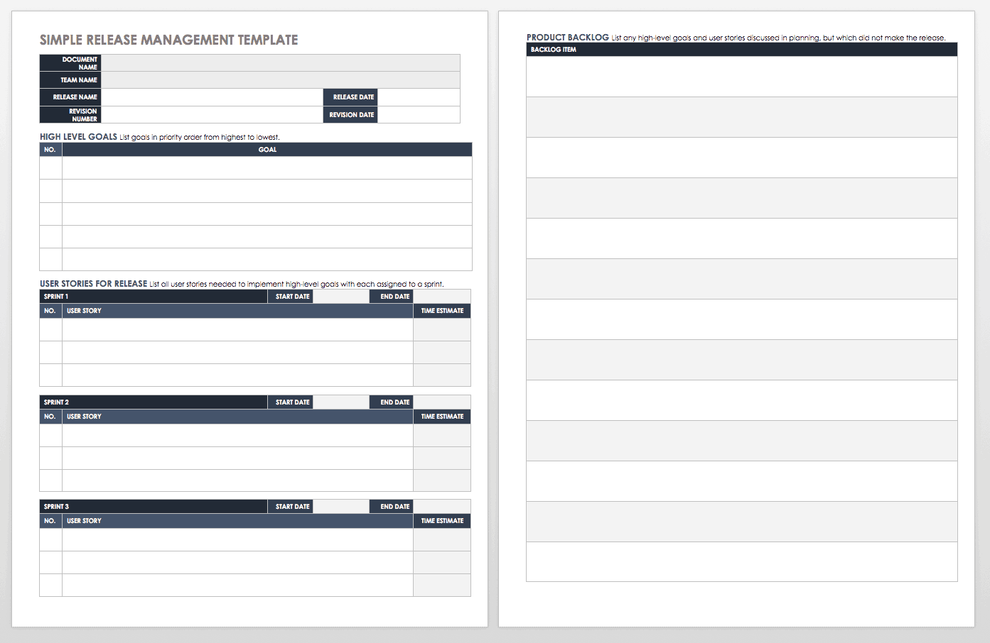 Job Title Software Release Manager