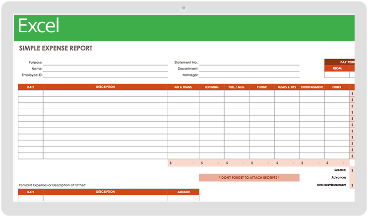 excel presentation templates free