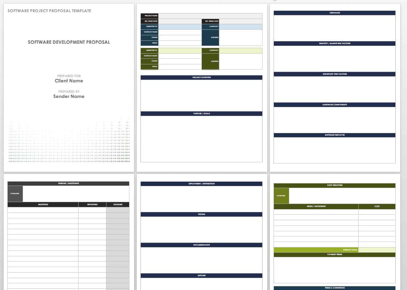 21 Free Project Proposal Templates + Tips  Smartsheet Intended For Free Business Proposal Template Ms Word