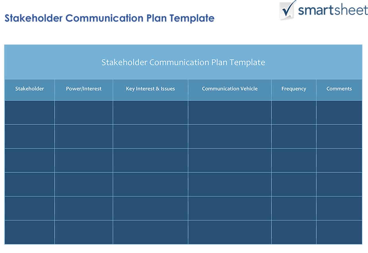 internal stakeholder in a business plan