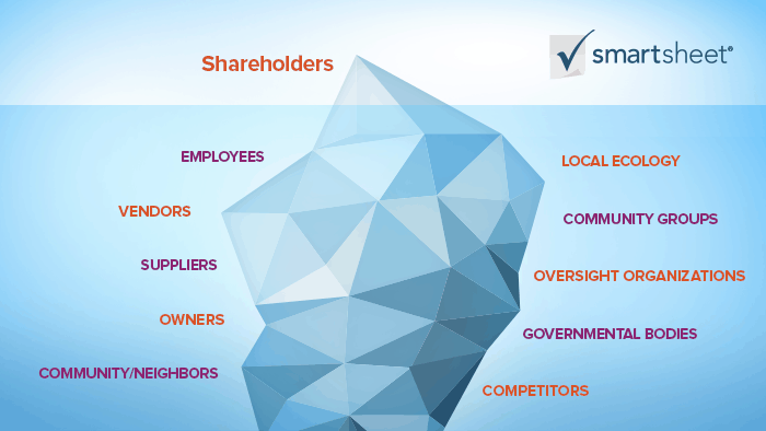 evaluate the influence different stakeholders exert in one organisation