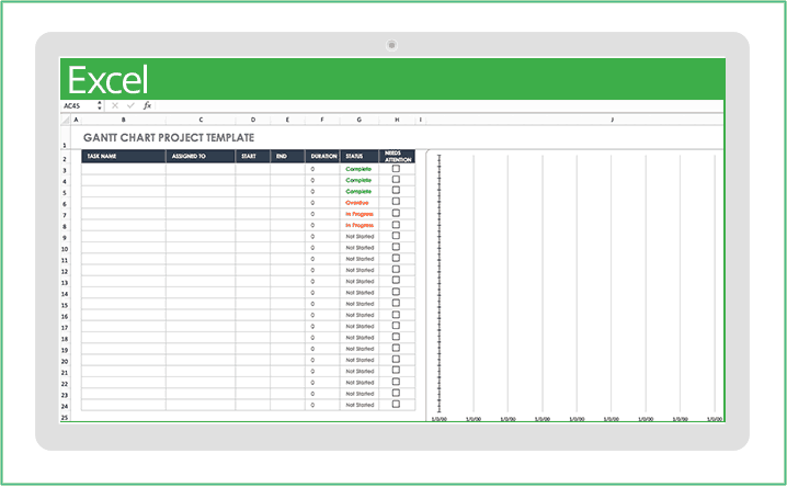 Project Schedule Excel Template from www.smartsheet.com