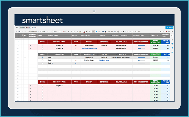 Free Excel Project Management Templates
