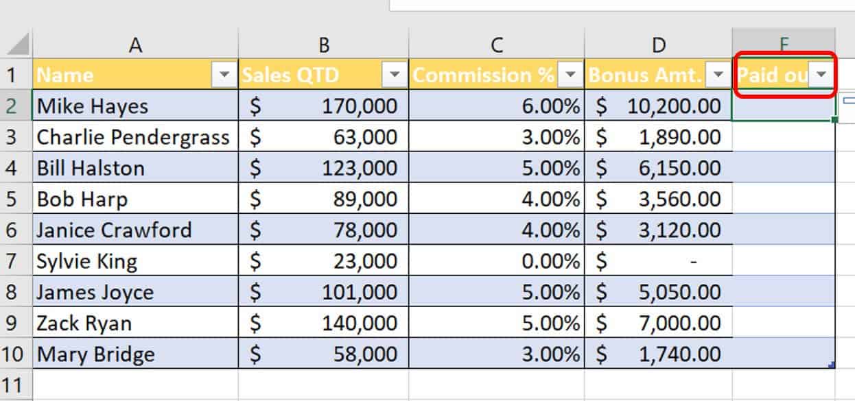 VLOOKUP format table name