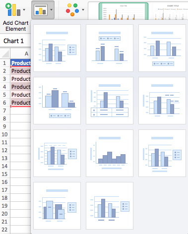 Excel Chart Design