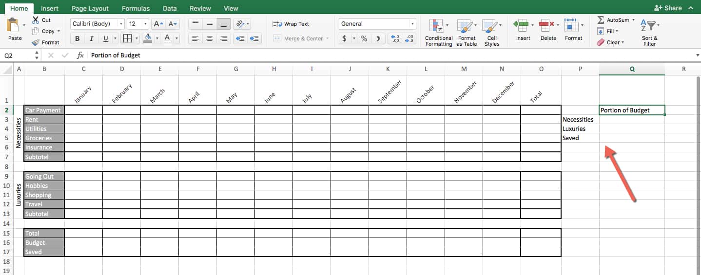 how to make an assignment spreadsheet