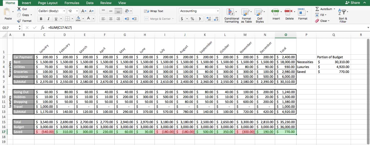 How to Make a Spreadsheet in Excel, Word, and Google Sheets