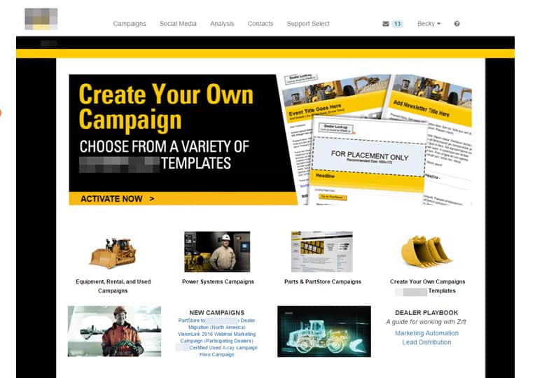 Partner Portal Create your campaign 