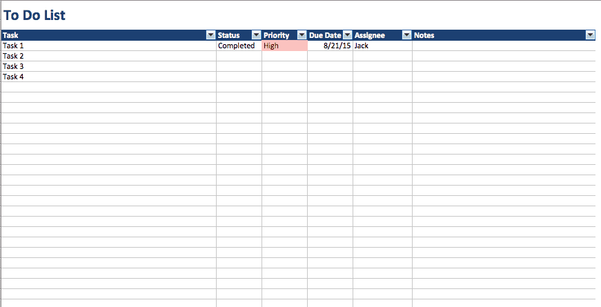 Office To Do List Template from www.smartsheet.com