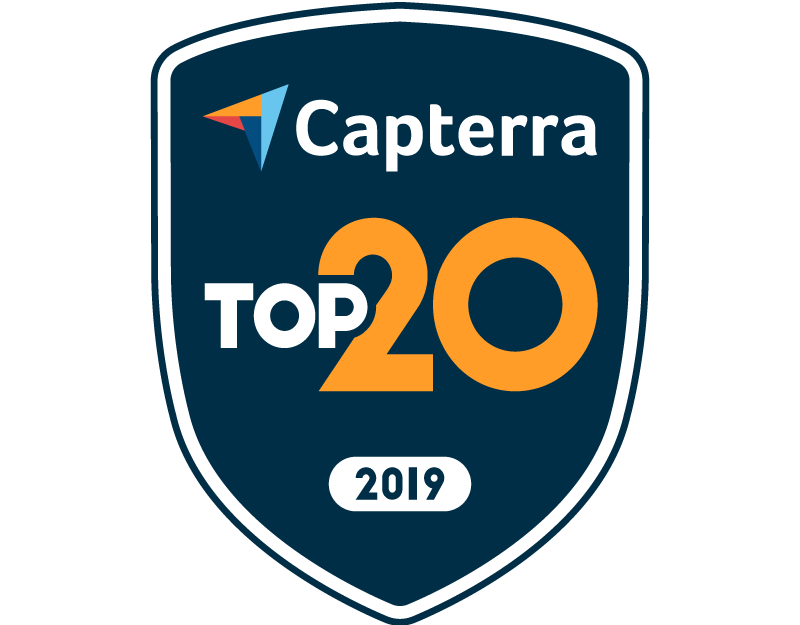 Capterra Top 20 Award