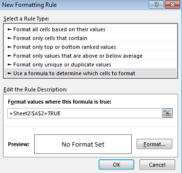 How to do conditional formatting in Excel