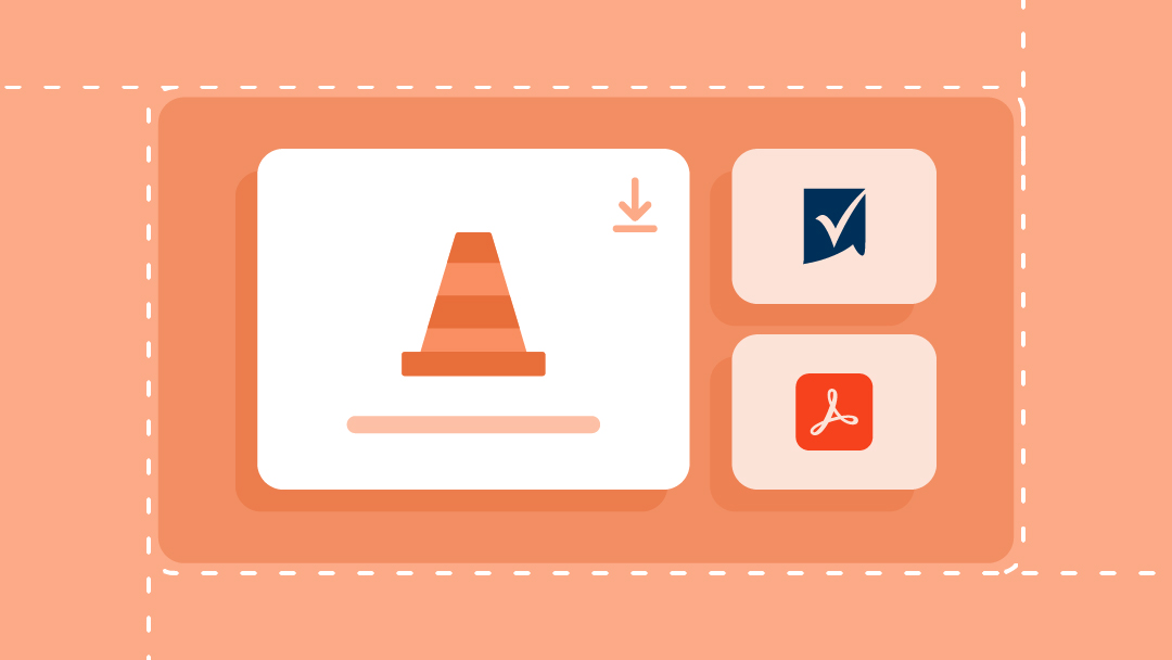 Template download icons for Microsoft Excel, Adobe Acrobat, and Smartsheet