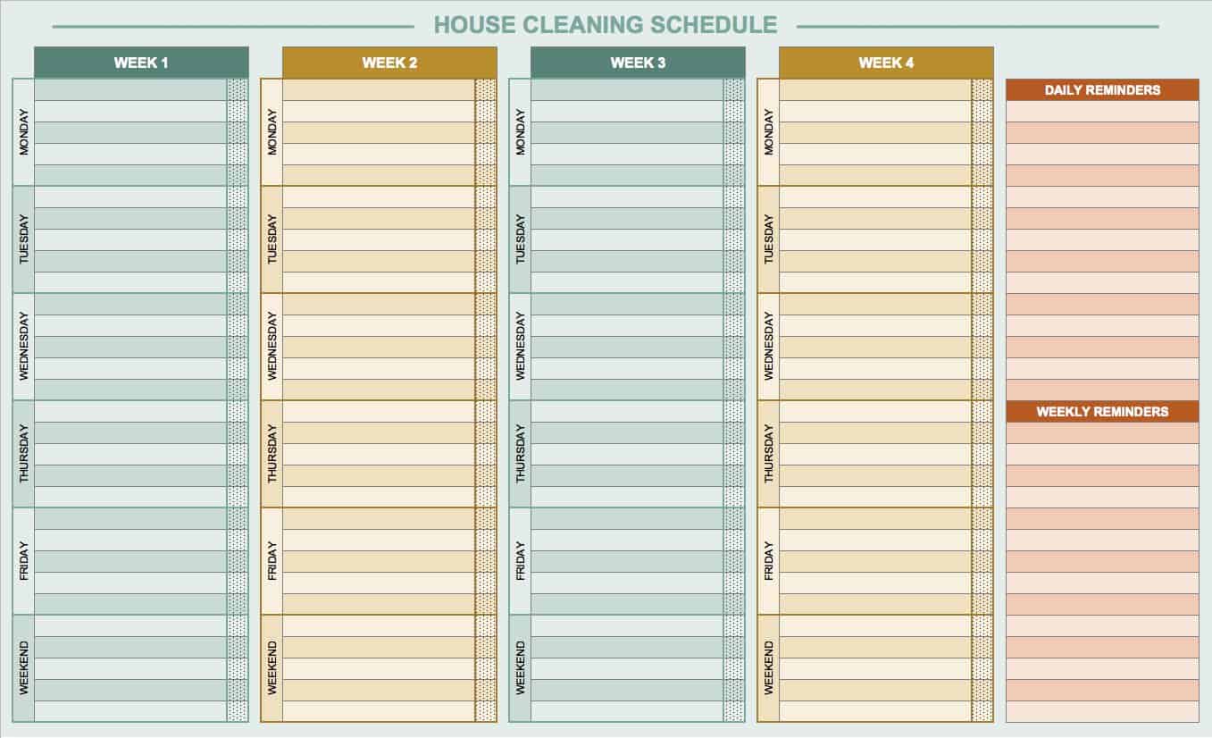 Appointment Chart Template