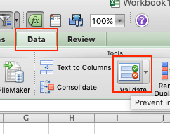 Excel Data Entry Drop Down Add Validation Menu