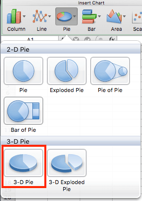 3d Pie Chart Excel