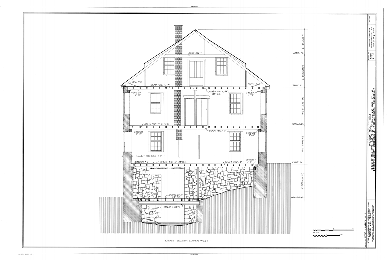 Construction Cross Section Diagram