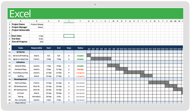 Project Spreadsheet Template from www.smartsheet.com